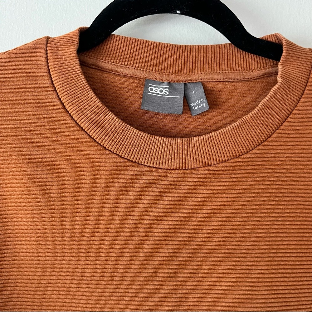 ASOS Men's Rust Brown Sweater